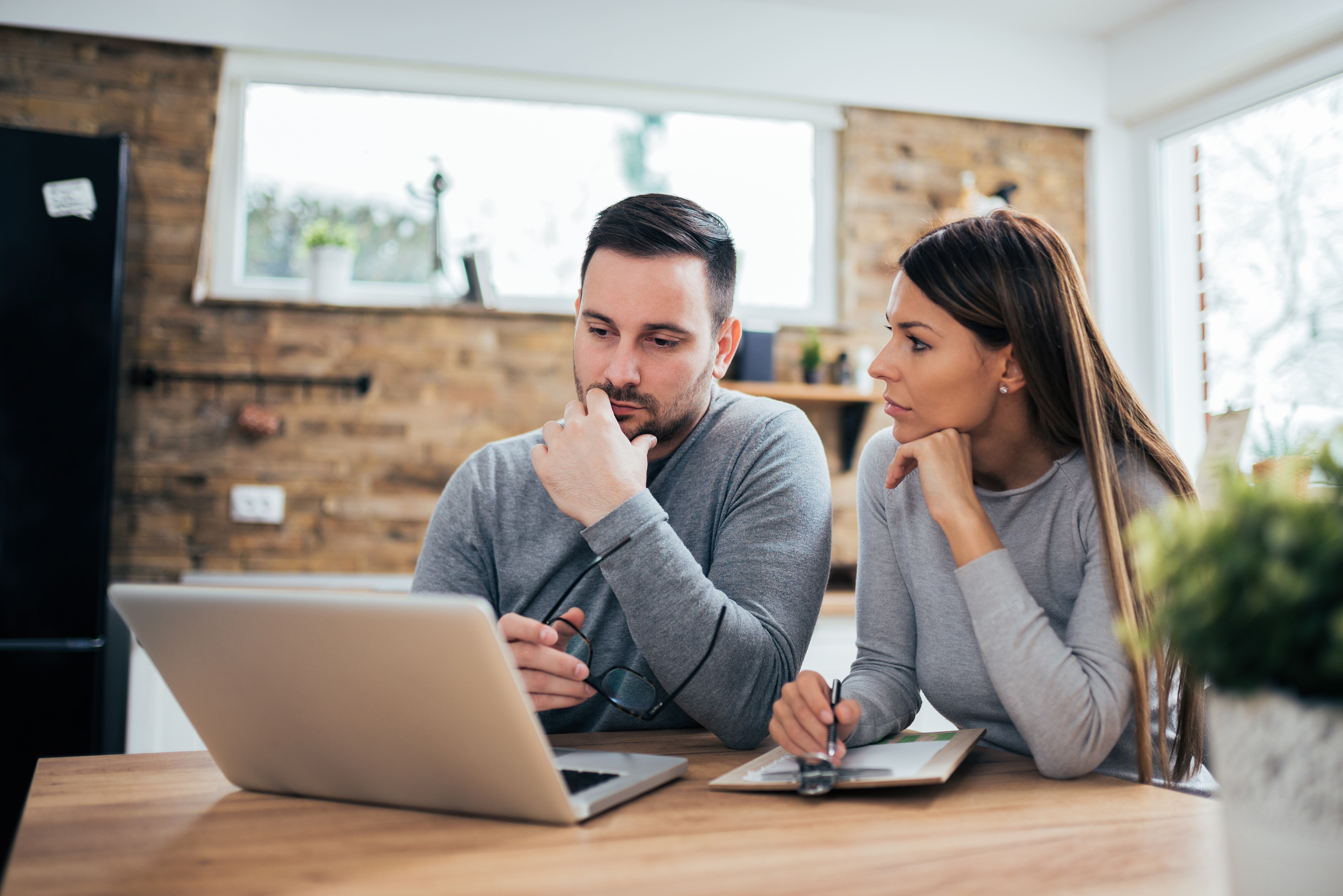 Couple Managing Finances.